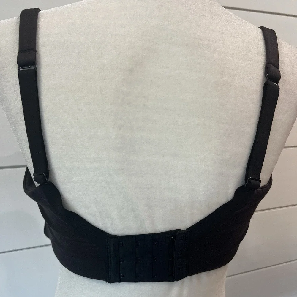 Cacique Mastectomy Bra 36DDD‎ Charcoal Lightly Lined Full Coverage No Wire NEW